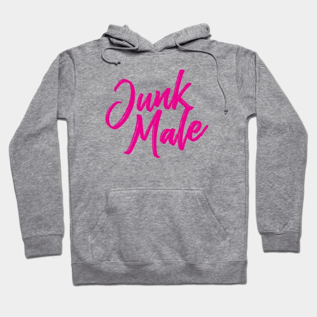 Junk Male - Script Hoodie by ANTHONY OLIVEIRA